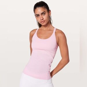Lululemon Ebb to Street Tank Light Pink Size 6